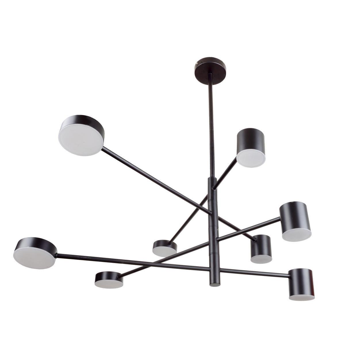 Светильник потолочный подвесной Brille BR-01 631S/8 LED 56 W WW NW CW BK