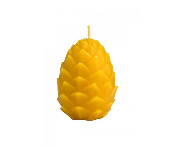 Свеча восковая Шишка кедровая 7х5,5 см