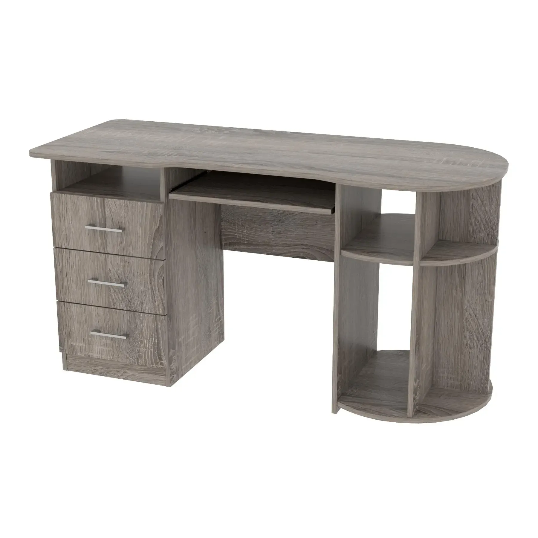 Стіл письмовий Kontinent СКП-2 №11 130х60х76 см Дуб Сонома Трюфель (82306010)