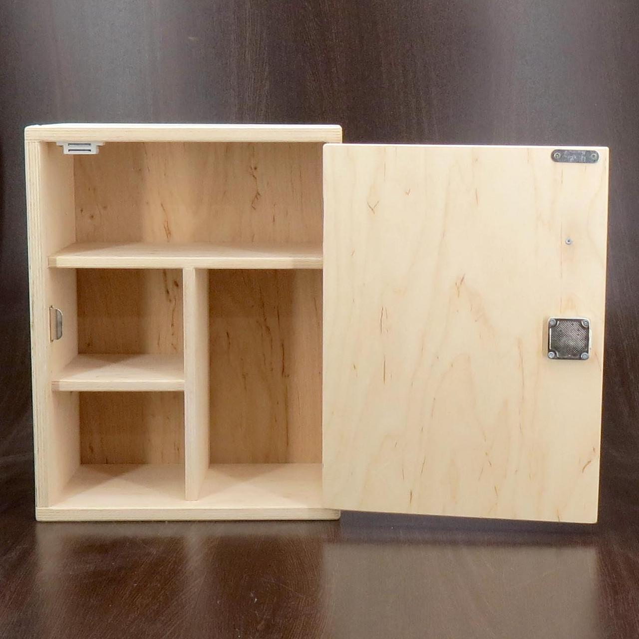 Шкафчик настенный для медикаментов из дерева Эскироль Бланже (АПТ-000501) - фото 2 Шкафчик настенный для медикаментов из дерева Эскироль Бланже (АПТ-000501) - фото 2