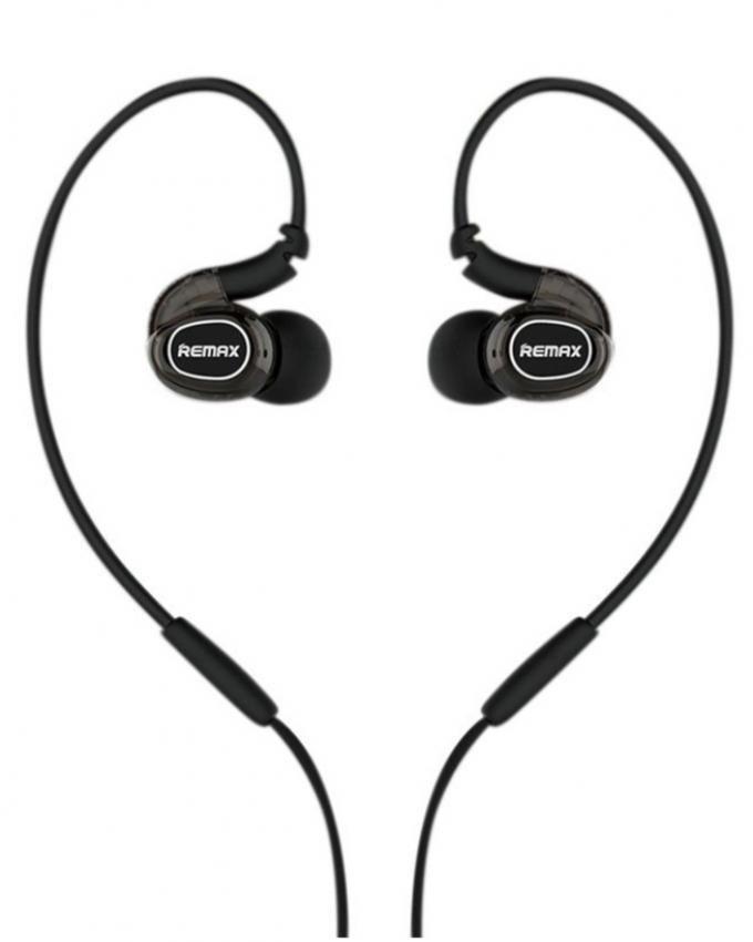 Наушники проводные REMAX Pro Sporty RM-S1 1.2м 3.5мм Black