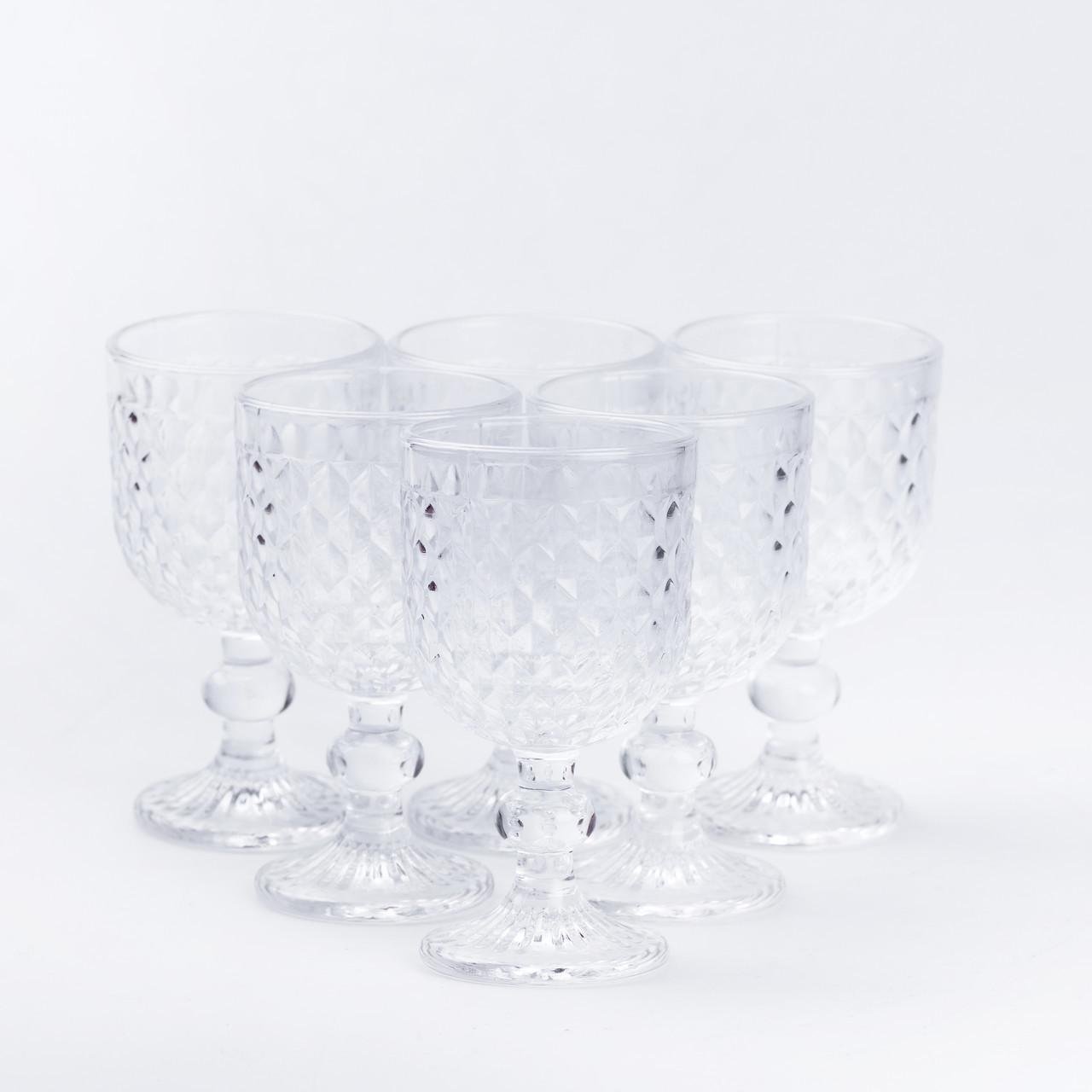 Бокалы для красного вина 6 шт. на низкой ножке