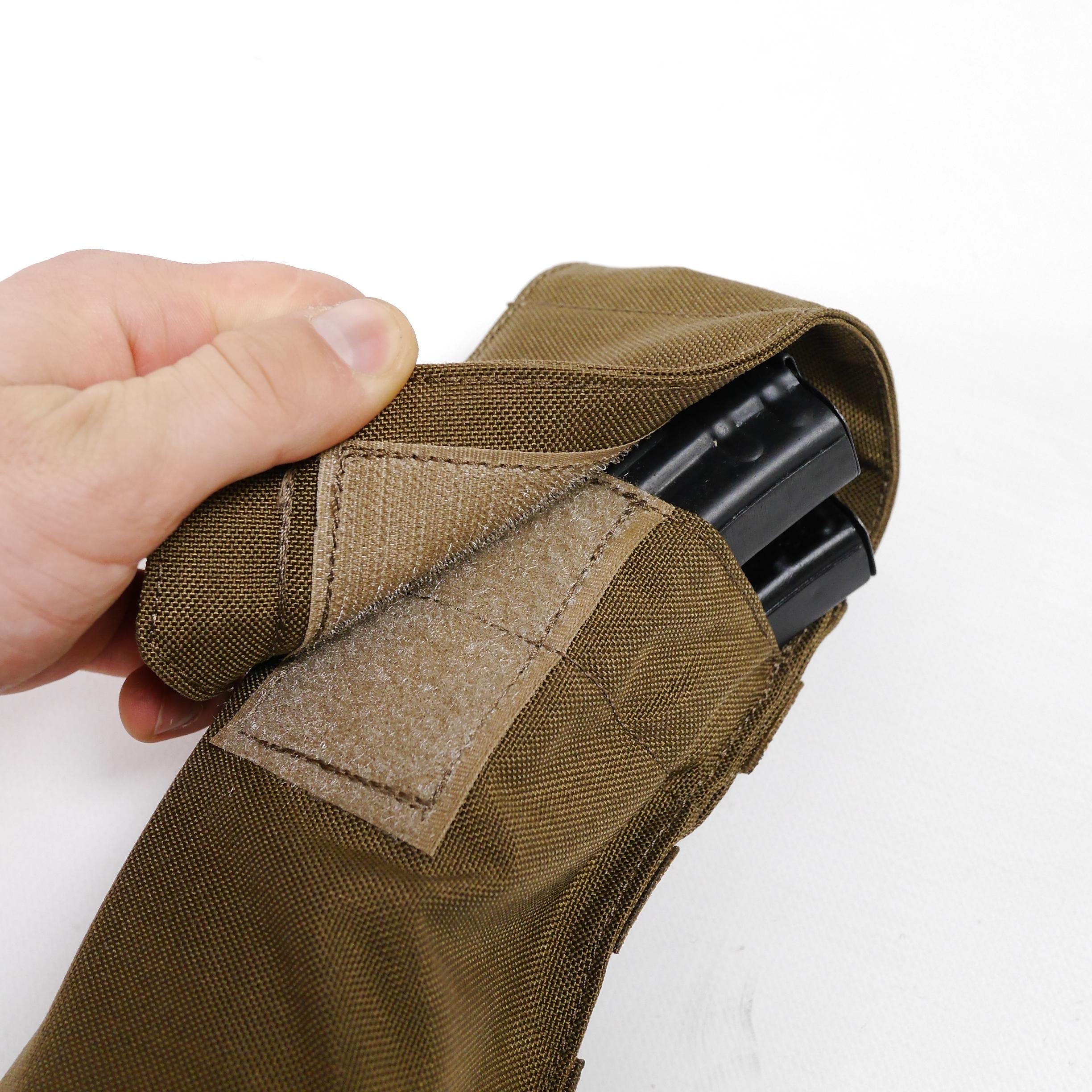 Подсумок под 2 магазина KIBORG GU Double Mag Pouch Coyote - фото 6 Подсумок под 2 магазина KIBORG GU Double Mag Pouch Coyote - фото 6