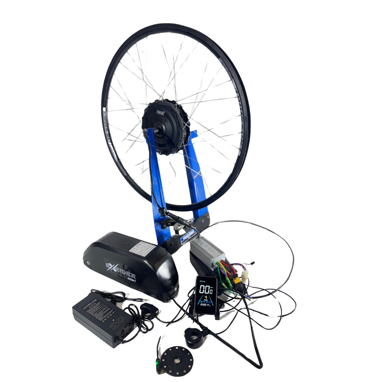 Электрокомплект задний 27,5" мотор MXSUS 1000W/аккумулятор/контроллер КТ 48V 21Ah