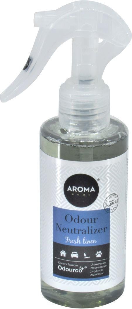 Ароматизатор для авто Aroma Home Odour Neutralizer Fresh Linen на панель приборов спрей 150 мл (0376500)