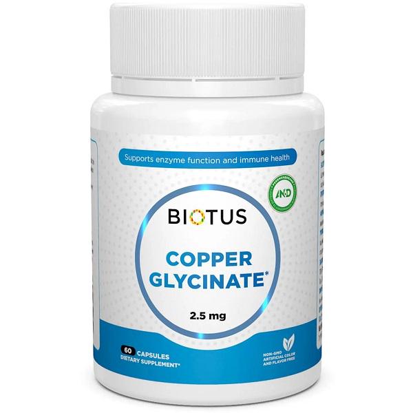 Микроэлемент Медь Biotus Copper 2,5 мг 60 Caps (BIO-531262) Микроэлемент Медь Biotus Copper 2,5 мг 60 Caps (BIO-531262)
