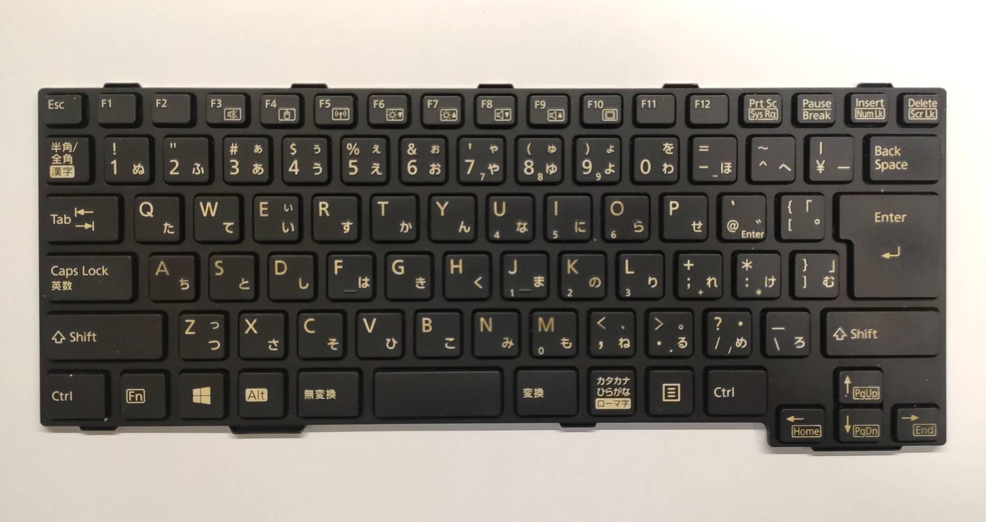 Клавиатура для ноутбука Fujitsu S751/S761/S762/E751/E752/S760/A562/E742/A561 Черный (K138)