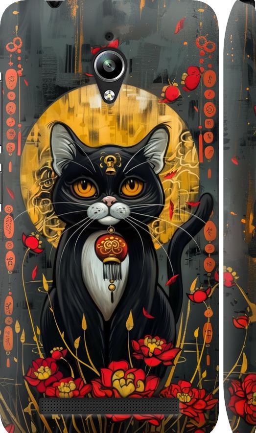 Чехол на Asus Zenfone Go ZC500TG China Cat (6134m-160-42517) Чехол на Asus Zenfone Go ZC500TG China Cat (6134m-160-42517)