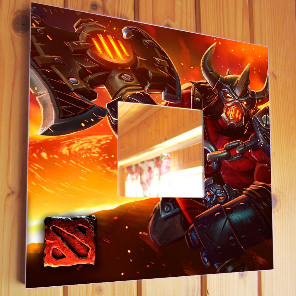 Зеркало Игра "Dota 2" 260х260 мм (M00899)