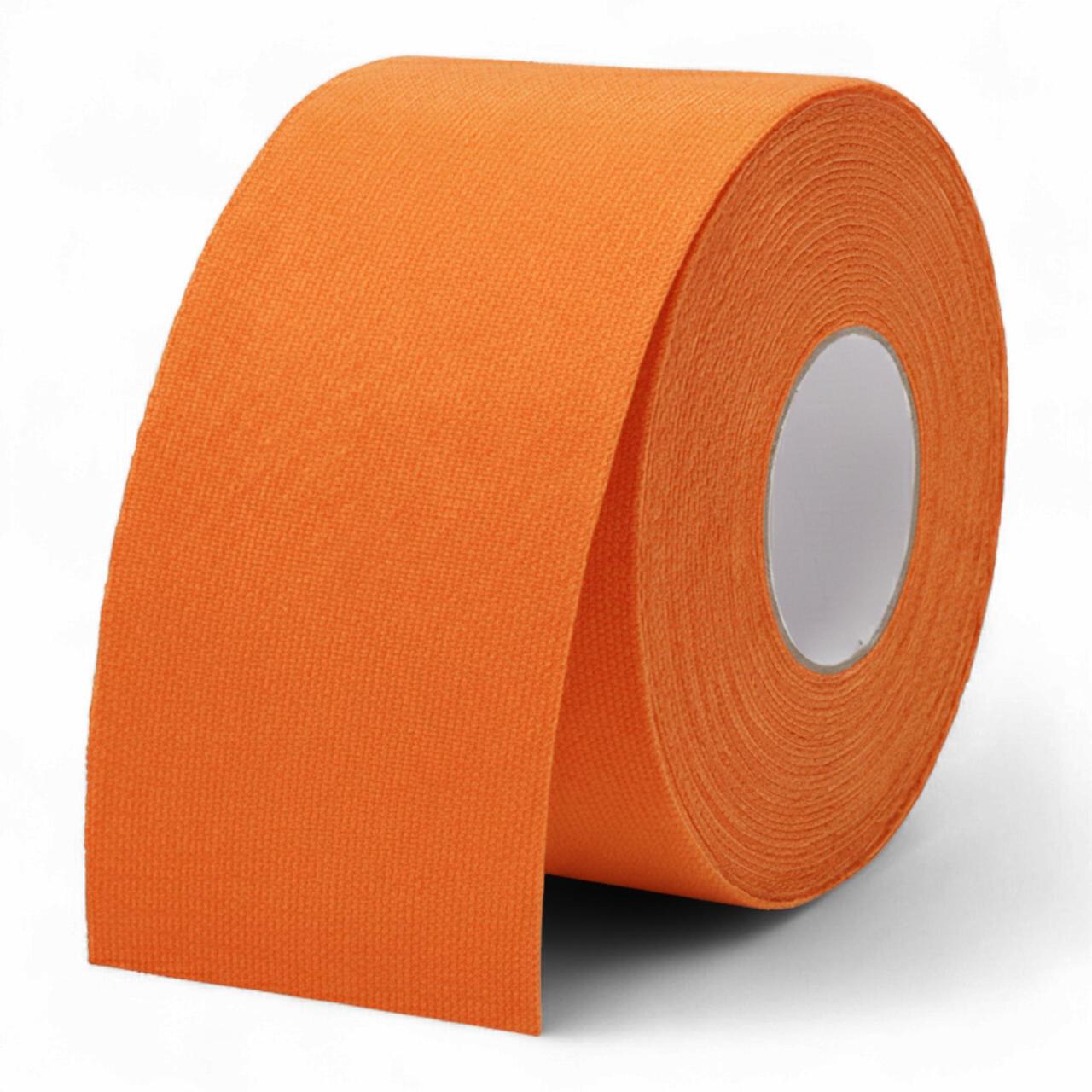 Кінезіо тейп еластичний для спорту/реабілітації та косметології 5х5 см 5 м Помаранчевий (2767546387)