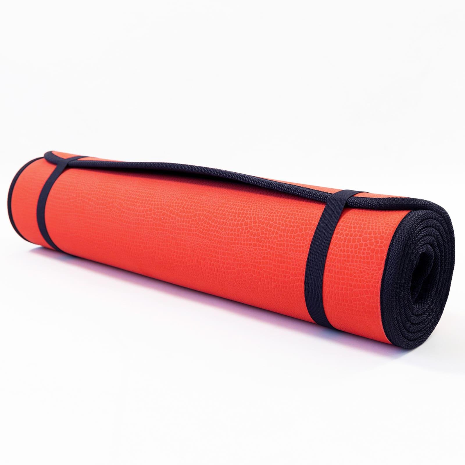 Коврик для йоги и фитнеса OSPORT Yoga Pro+ EVA двухслойный 8 мм Красно-черный (OF-0275) - фото 6 Коврик для йоги и фитнеса OSPORT Yoga Pro+ EVA двухслойный 8 мм Красно-черный (OF-0275) - фото 6