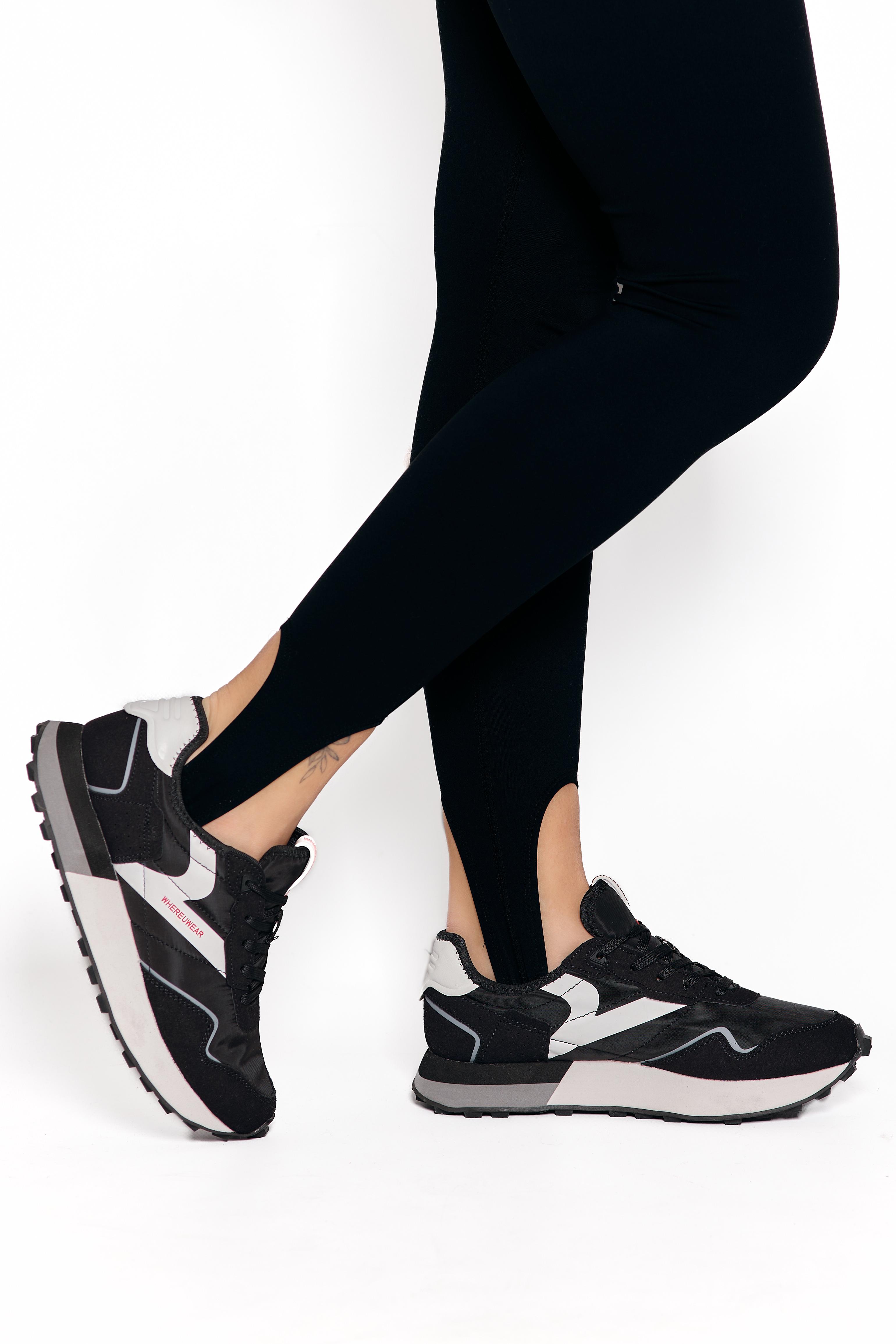 Кроссовки женские Where Uwear 347027 р. 38 Черный (347027_38)