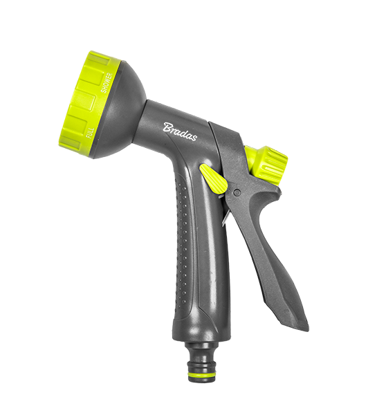 Пистолет для полива Bradas Handy Line 7 режимов Lime (21185)
