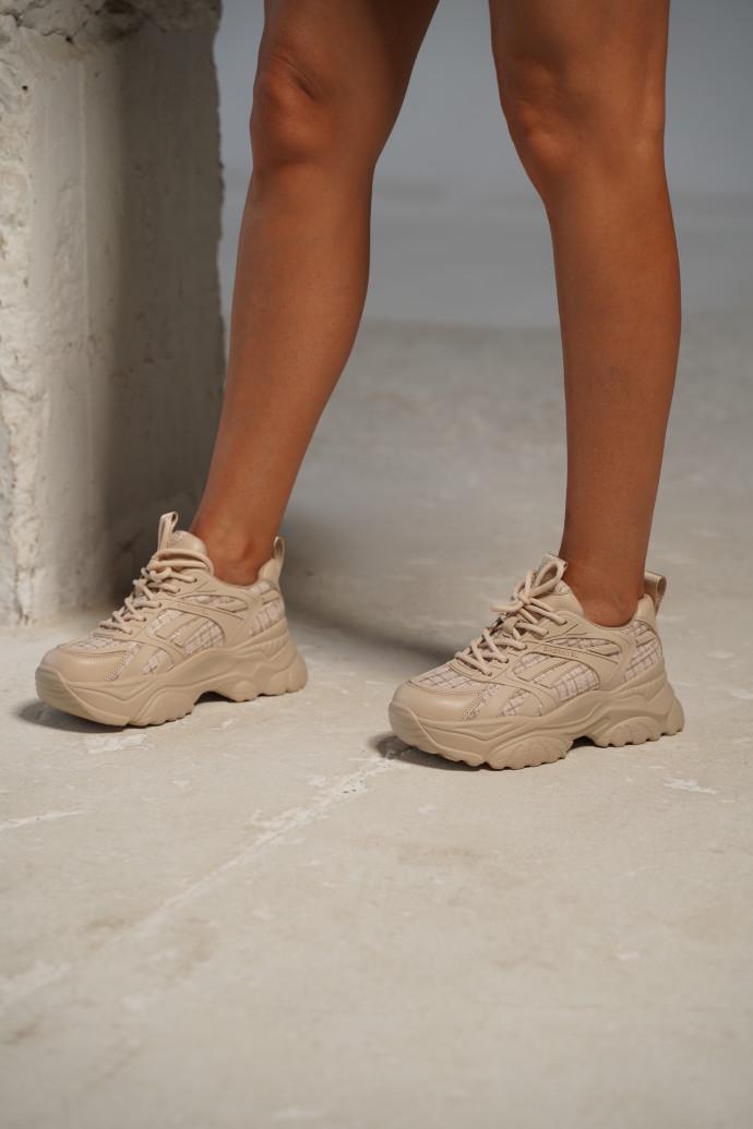 Кроссовки женские LONZA р. 37 Бежевый (168102) - фото 3 Кроссовки женские LONZA р. 37 Бежевый (168102) - фото 3