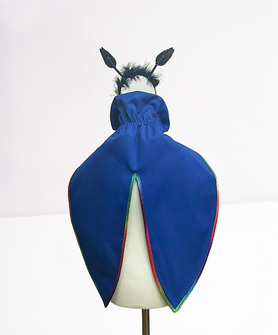 Комплект карнавальных аксессуаров Жук/Светлячок накидка/обруч/бабочка двухсторонняя (20336212) - фото 2 Комплект карнавальных аксессуаров Жук/Светлячок накидка/обруч/бабочка двухсторонняя (20336212) - фото 2