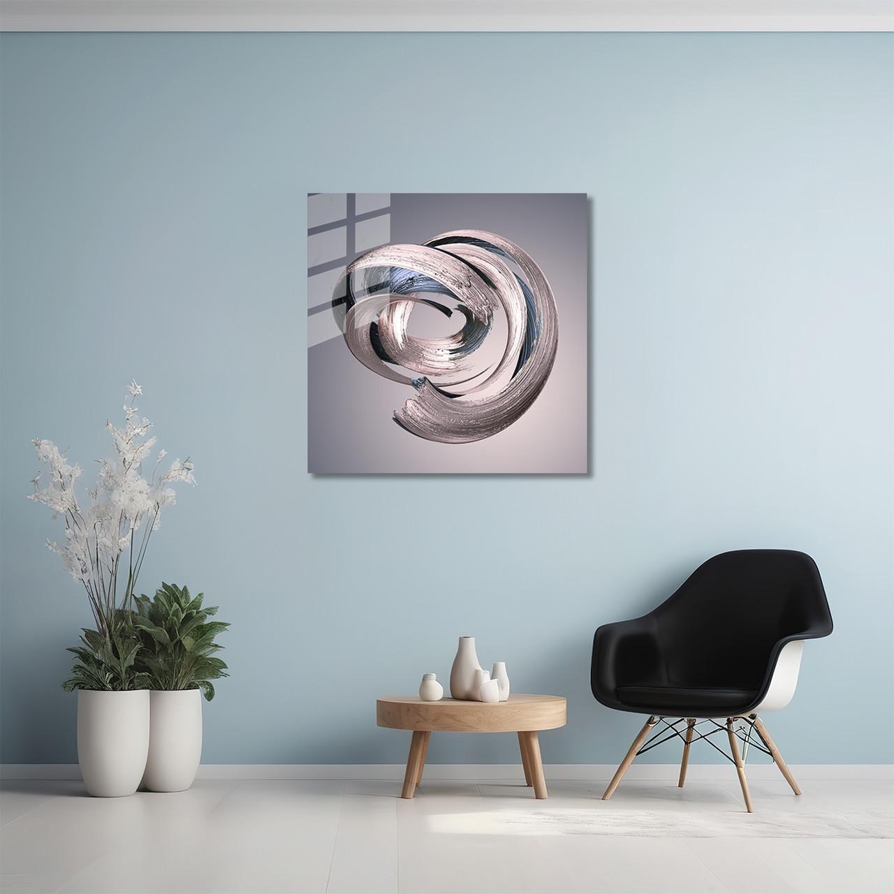 Картина на стекле NovellaPrint Танец металла 90х90 см (502.3) - фото 4