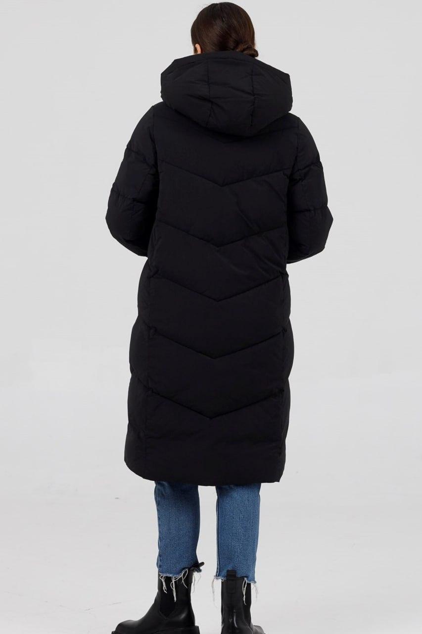Пуховик женский TOWMY р. 46 Черный (2802\46) - фото 4 Пуховик женский TOWMY р. 46 Черный (2802\46) - фото 4
