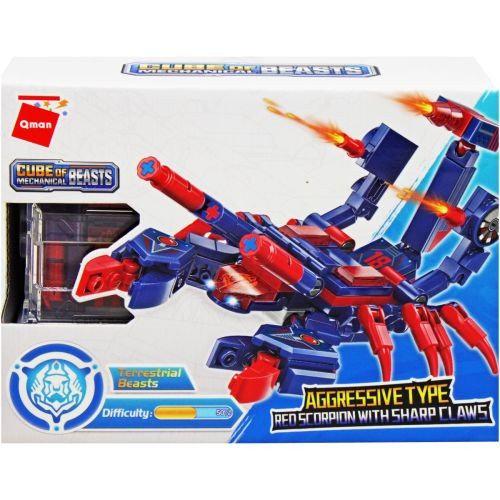 Конструктор Cube of mechanical beasts Red Scorpion with Sharp Claws 158 деталей (14667)