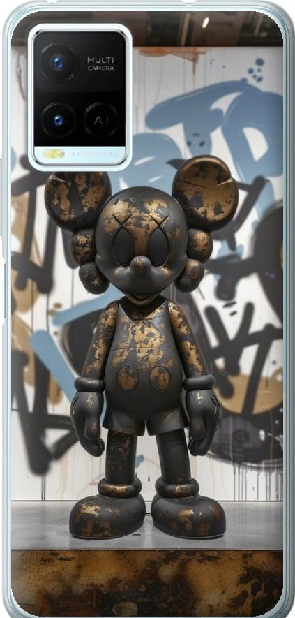 Чехол на Vivo Y21 Bronze kaws v2 (6098u-669-42517)