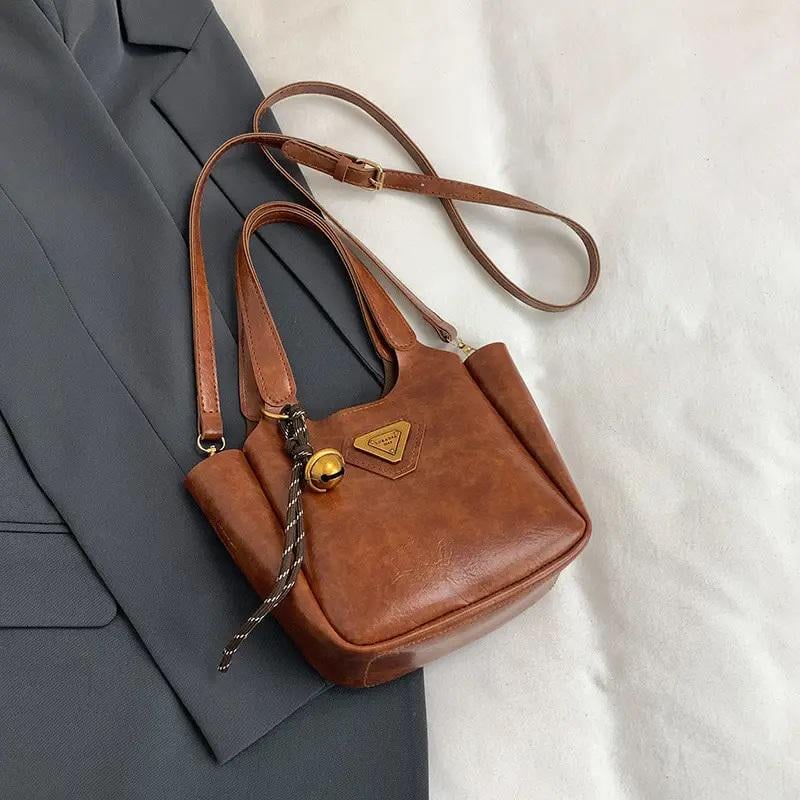 Женская сумка 9740-3 Желто-коричневый