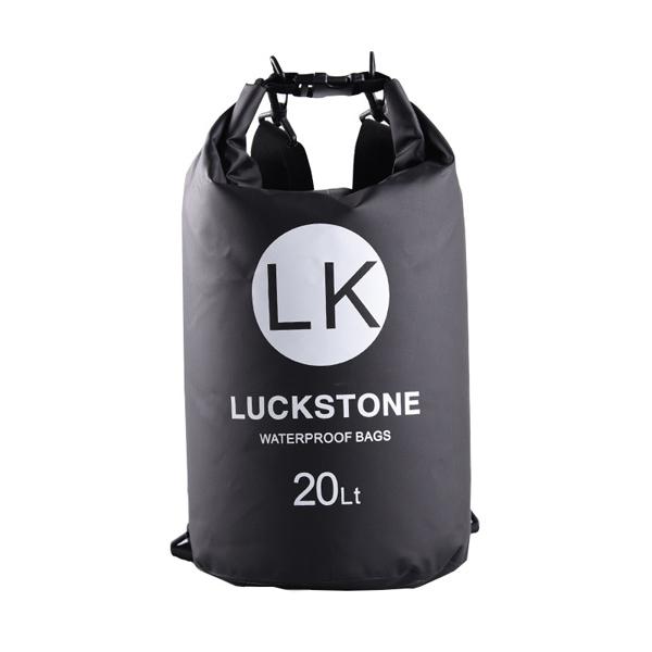 Водонепроницаемый гермомешок Luckstone Tactic 145 20 л Черный (NA004478)