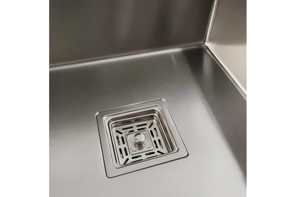 Мойка кухонная Platinum Handmade B L 78x50 см Нержавеющая сталь (374845) - фото 2