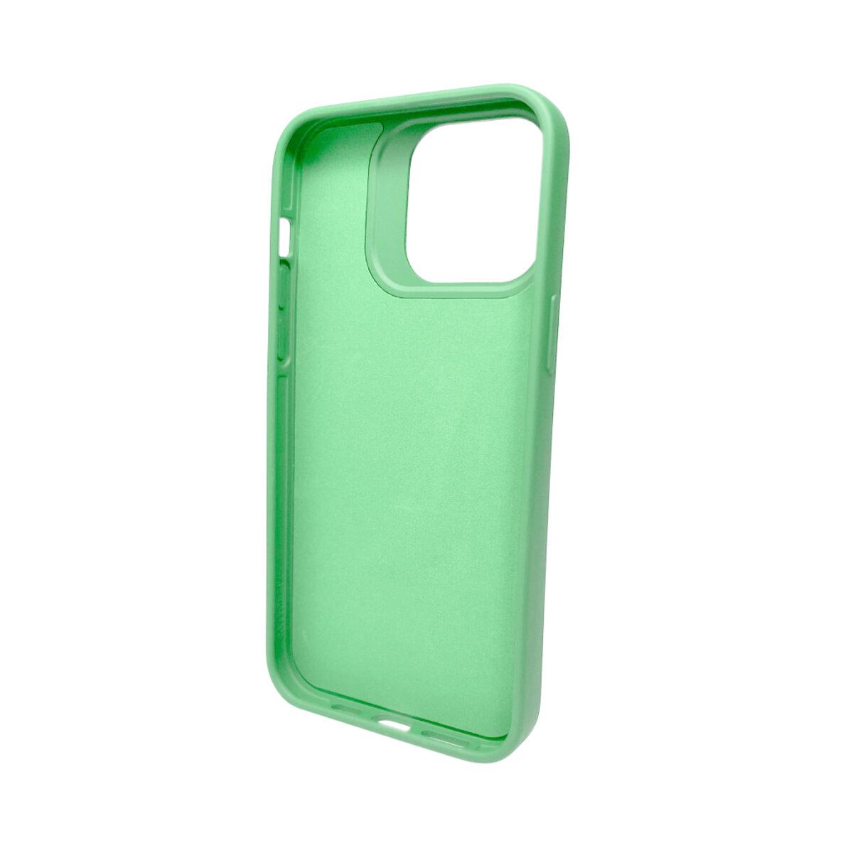 Протиударний чохол Cosmic Silky Cam Protect для Apple iPhone 14 Green - фото 2