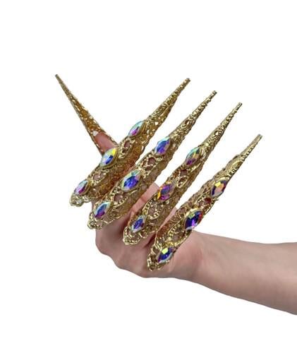 Когти в камнях Seta Decor Cristal 5 шт. (25-530GL-XM) Когти в камнях Seta Decor Cristal 5 шт. (25-530GL-XM)