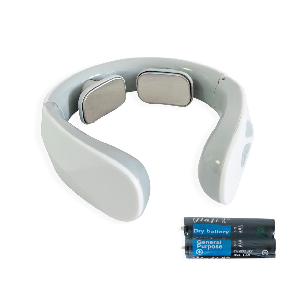 Масажер для шиї Smart Neck Massager J001-1D Біло-сірий (1009257-White) - фото 6