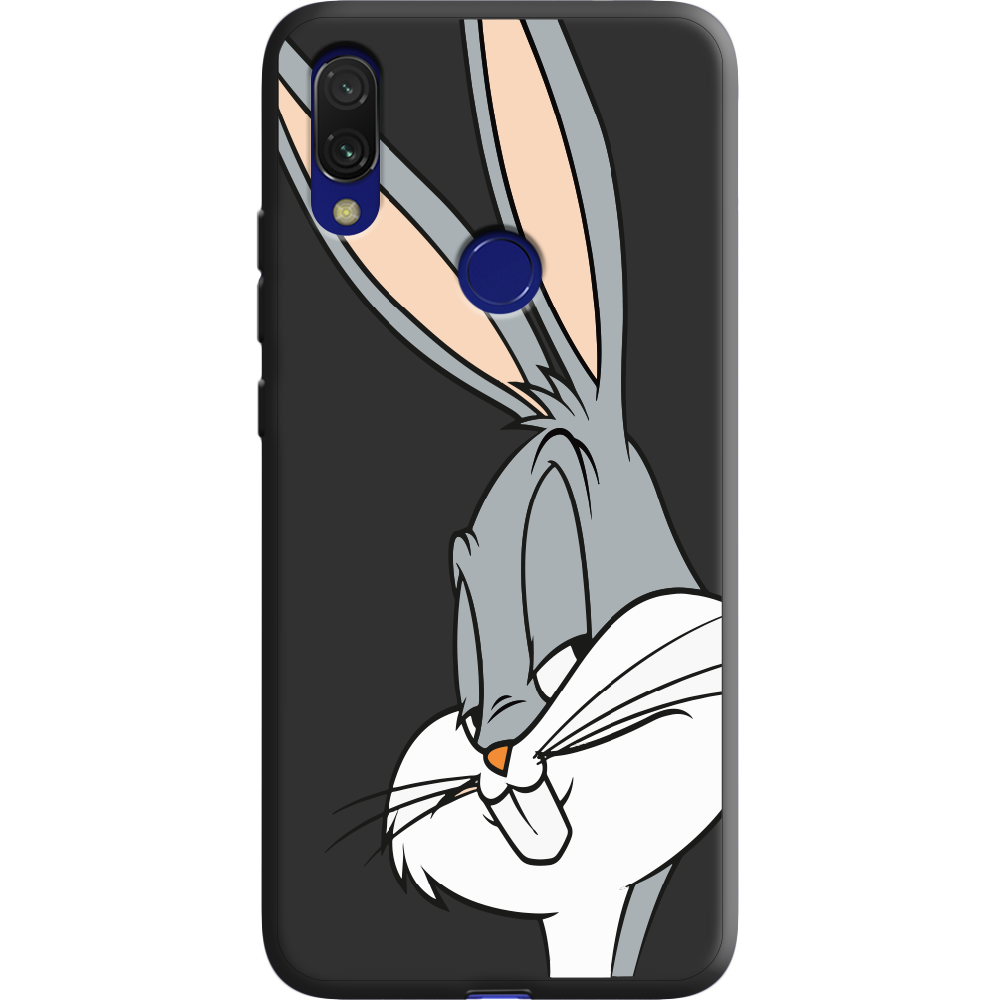 Чехол Boxface Xiaomi Redmi 7 Lucky Rabbit Черный силикон (36506-bk81-36630)