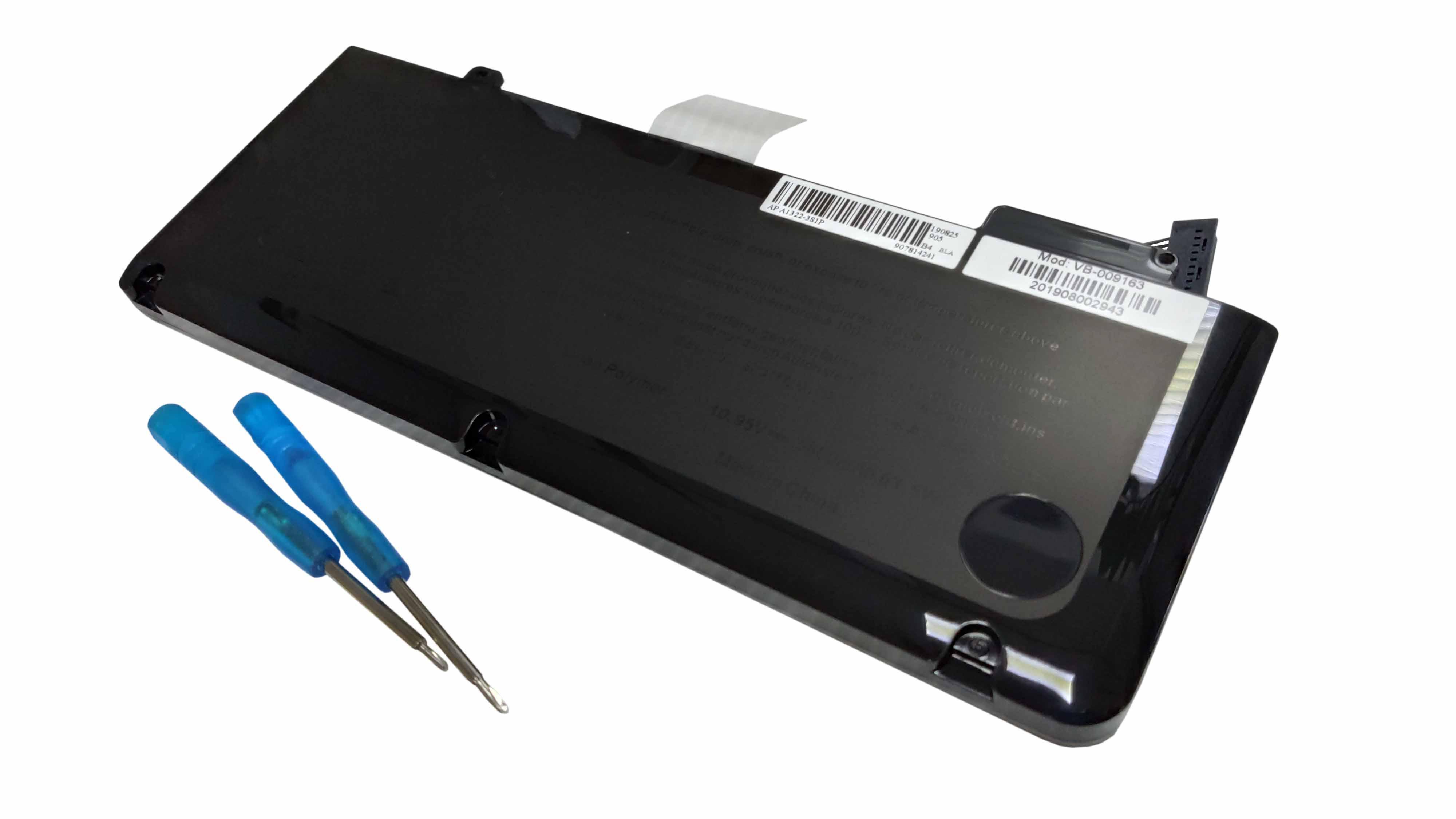 Аккумулятор для ноутбука Apple A1322 MacBook Pro 13" MC374 2010 10.95V 5800 mAh OEM Black - фото 2