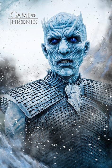 Постер плакат Игра Престолов Ночной Король/Game of Thrones Night King 61x91,5 см