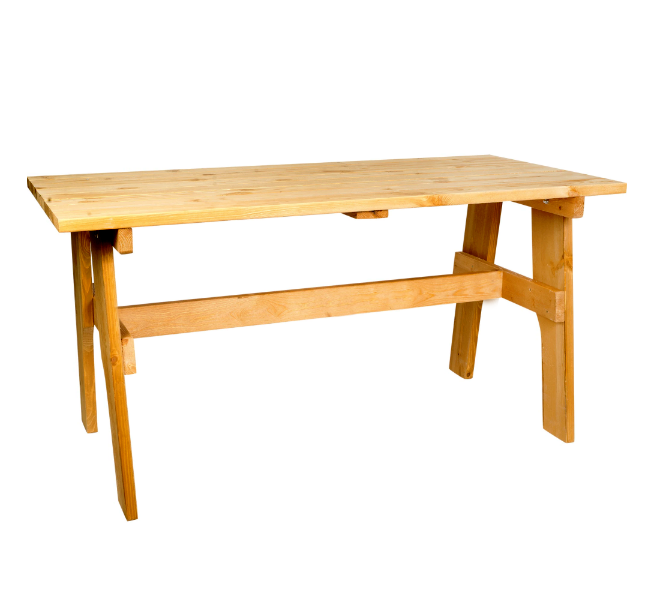 Стол садовый из дерева Курога Ваниль (СТС-000402)