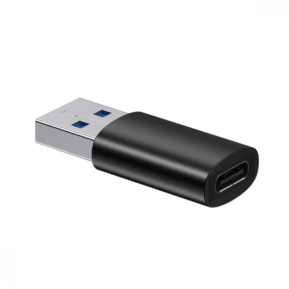 Переходник Baseus Ingenuity Series Mini OTG штекер USB 3.1 вход Type-C передача 10 Гб/с (ZJJQ000103) - фото 4