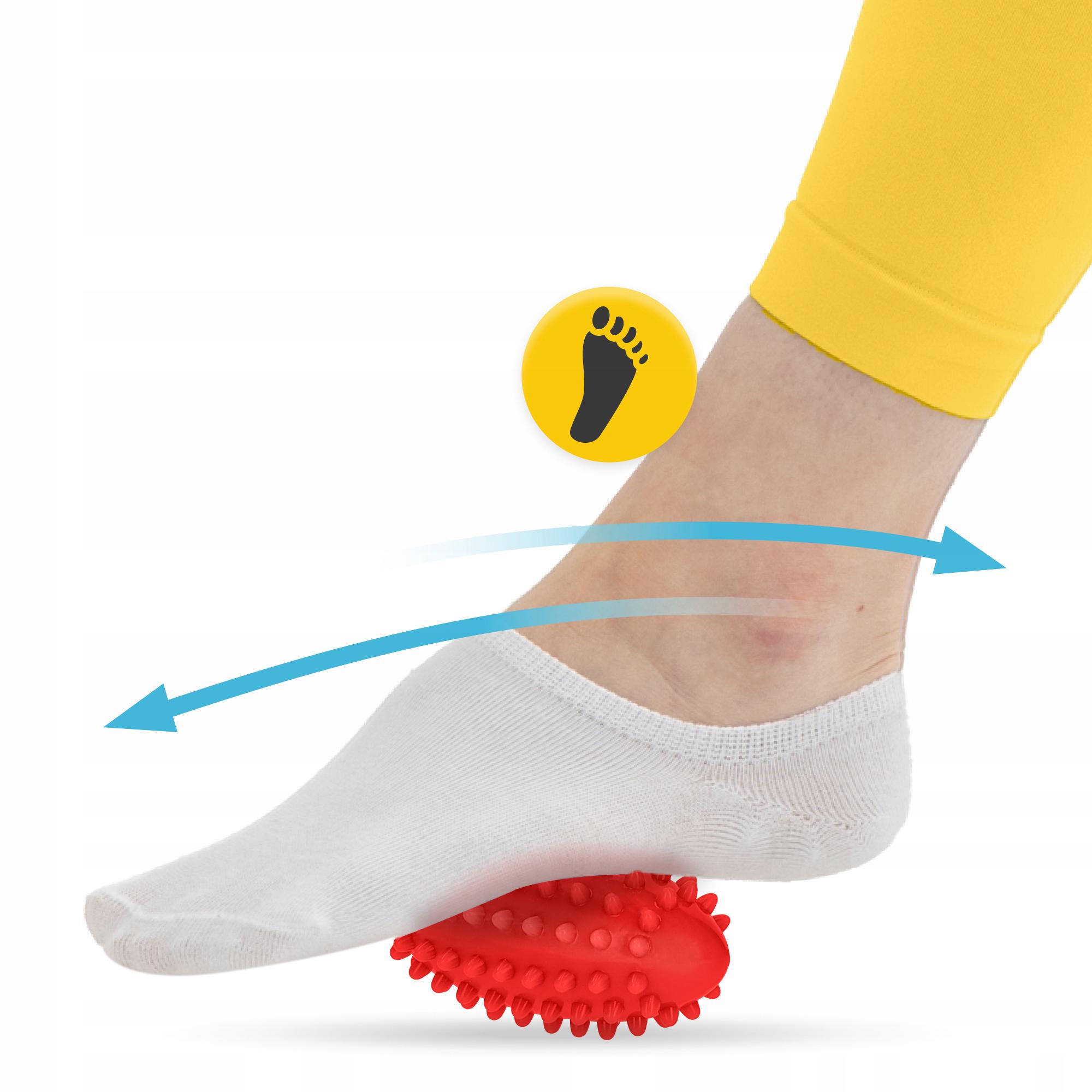 М'яч масажний огірок 4fizjo Spike Bean 11,5x5 см Red (P-5905973403313) - фото 6 М'яч масажний огірок 4fizjo Spike Bean 11,5x5 см Red (P-5905973403313) - фото 6