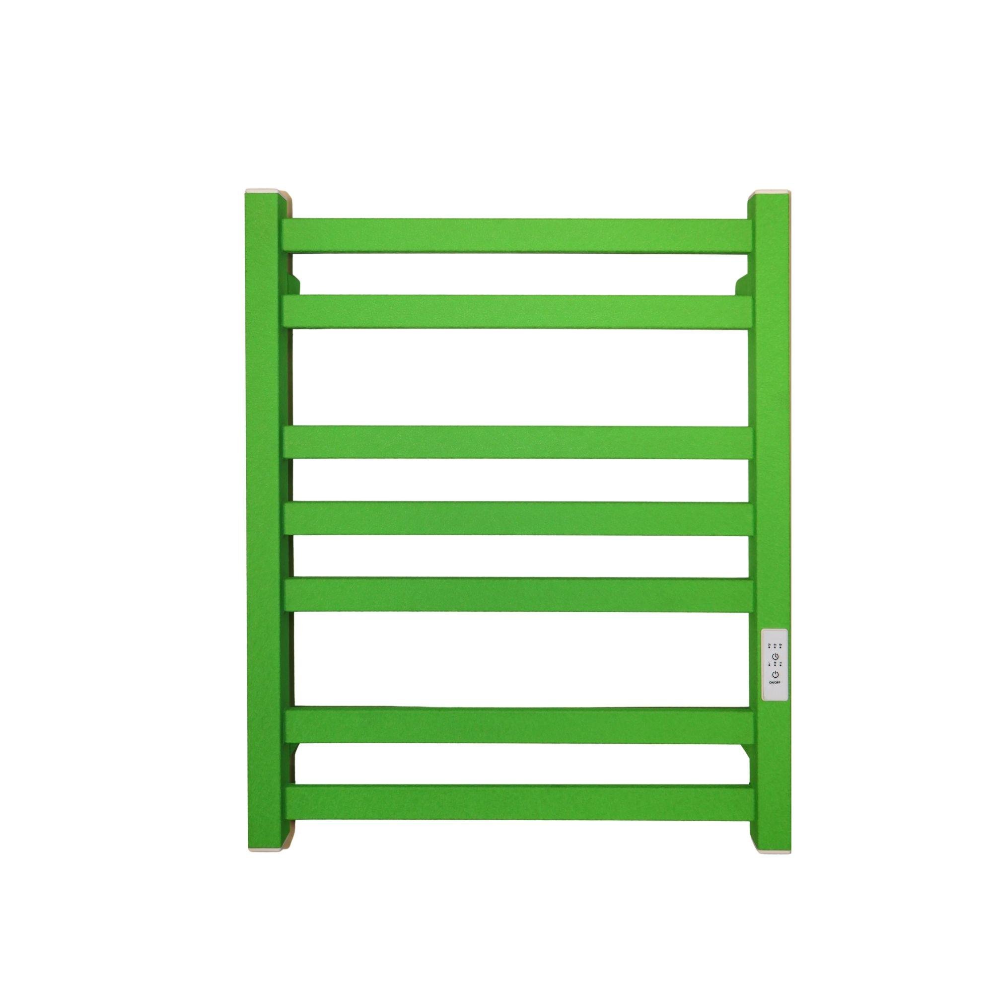 Полотенцесушитель электрический Carino RICARDO с контроллером 590х490 мм Зеленый крокодил (30284719)