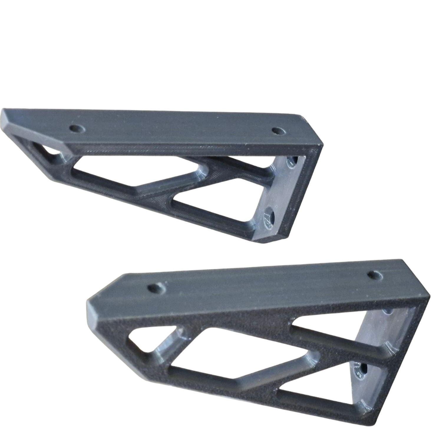 Держатель полки Модик для полок глубиной до 180 мм пластик ПЭТ до 20 кг 119х59х20 мм 2 шт. Черный (101405509) - фото 1 Держатель полки Модик для полок глубиной до 180 мм пластик ПЭТ до 20 кг 119х59х20 мм 2 шт. Черный (101405509) - фото 1