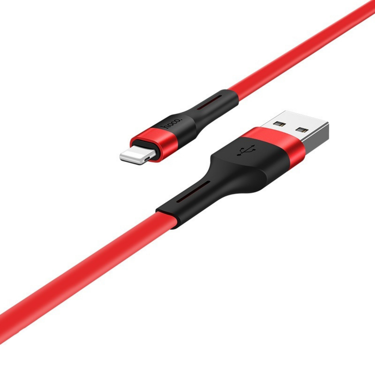 Кабель Hoco X34 Surpass for lightning Red