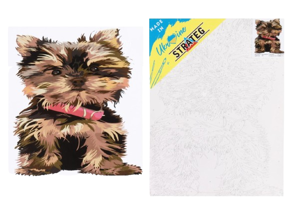 Картина по номерам Стратег Серьезная собака ss-6420 30x40 см (MTT-160900)