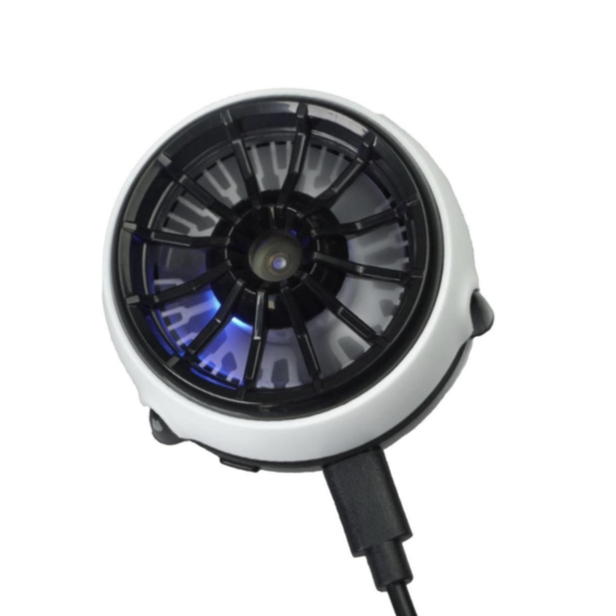 Вентилятор для телефона Dobe Мемо с RGB и элементом пельтье и беспроводной зарядкой 03 Черный (432992150)