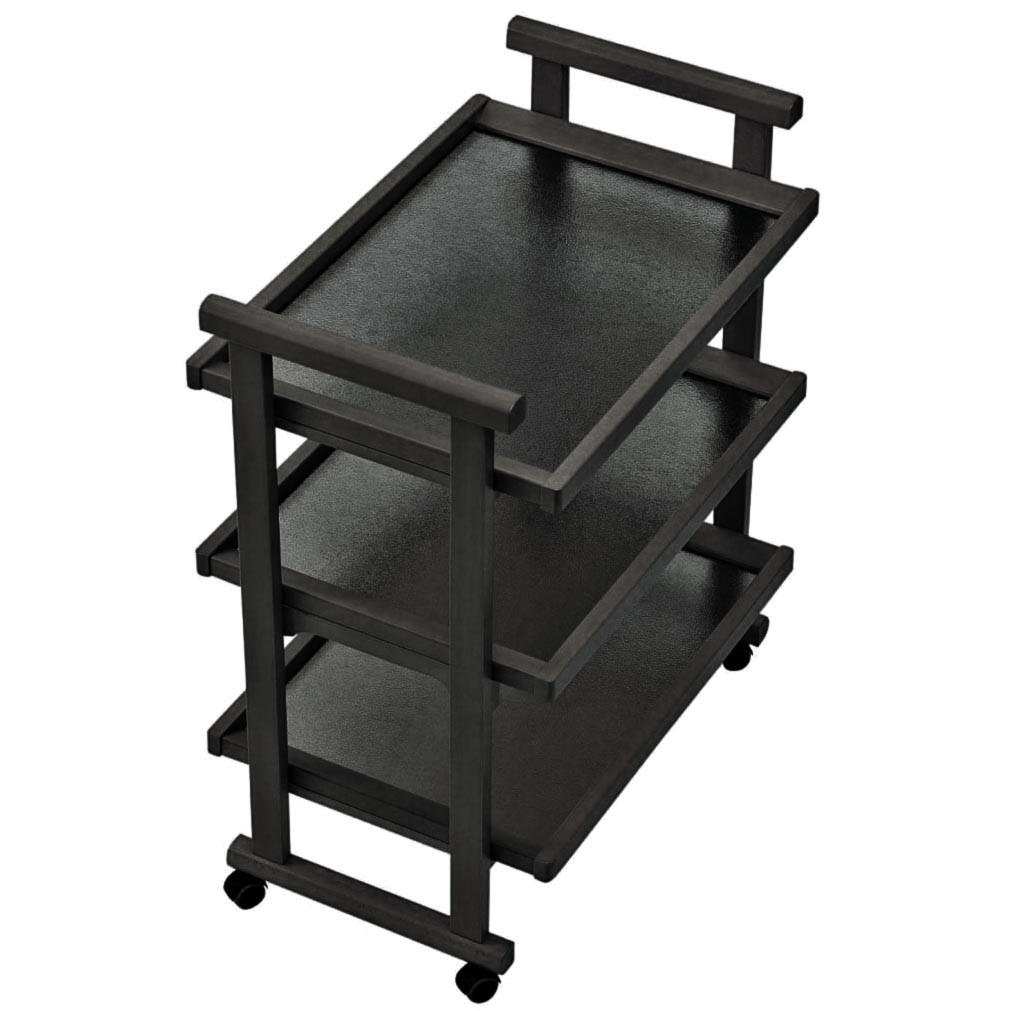 Столик сервірувальний з дерева Ольборг 3 Венге (ЭТК-300312)