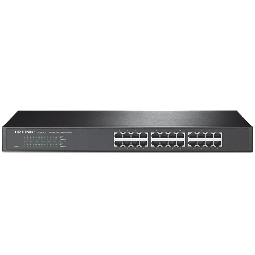 Комутатор 24 порти некерований TP-LINK TL-SF1024 (2863456359) Комутатор 24 порти некерований TP-LINK TL-SF1024 (2863456359)