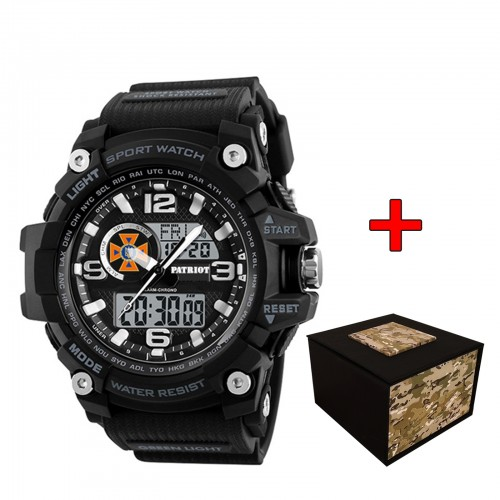 Наручний годинник Patriot 012BKDSNS ДСНС Чорний (2101028566) - фото 2 Наручний годинник Patriot 012BKDSNS ДСНС Чорний (2101028566) - фото 2