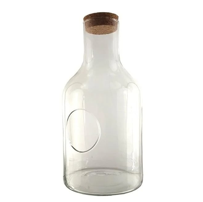 Емкость стеклянная для флорариума с крышкой Flora H-36,5 см (8250)