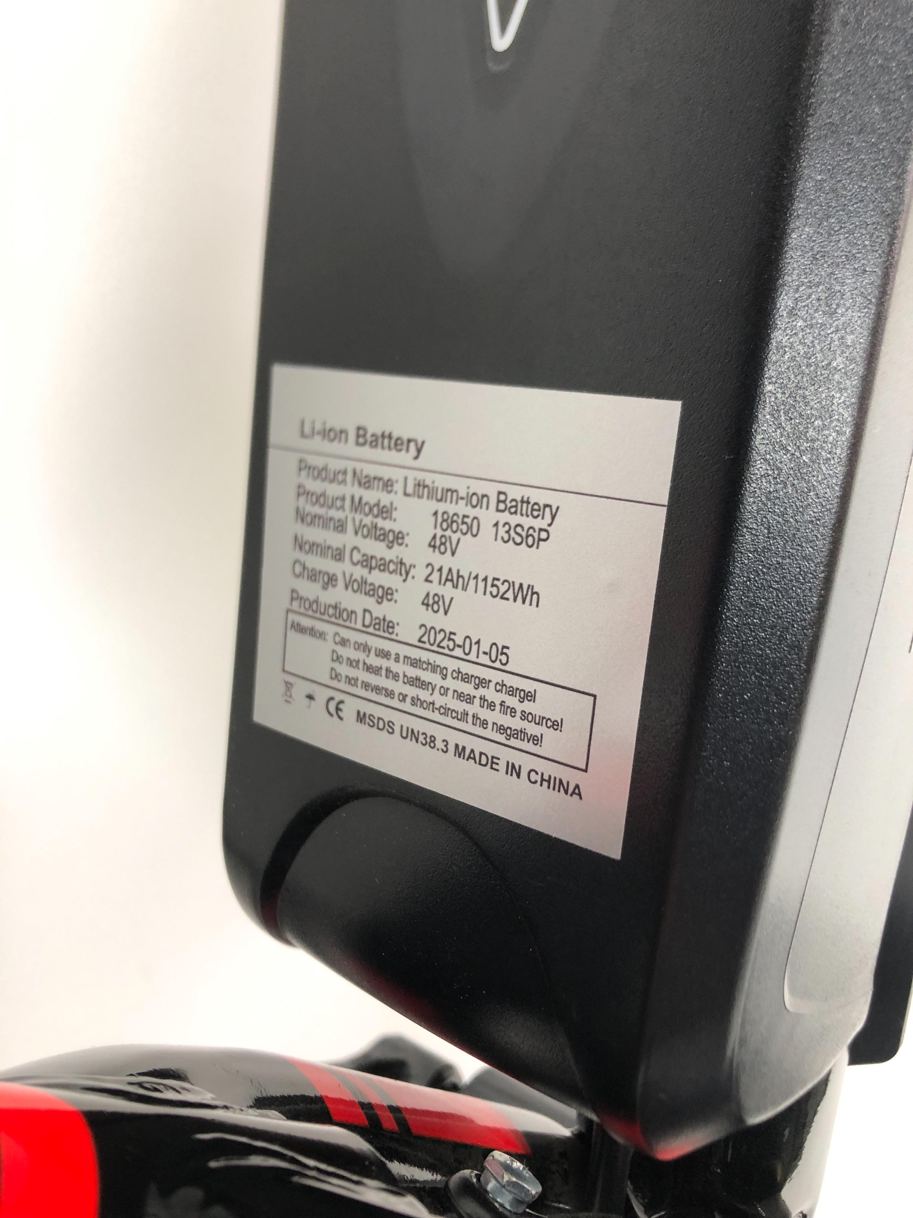 Електровелосипед фетбайк Fatbike Danis 1000W 48V 21Ah - фото 11