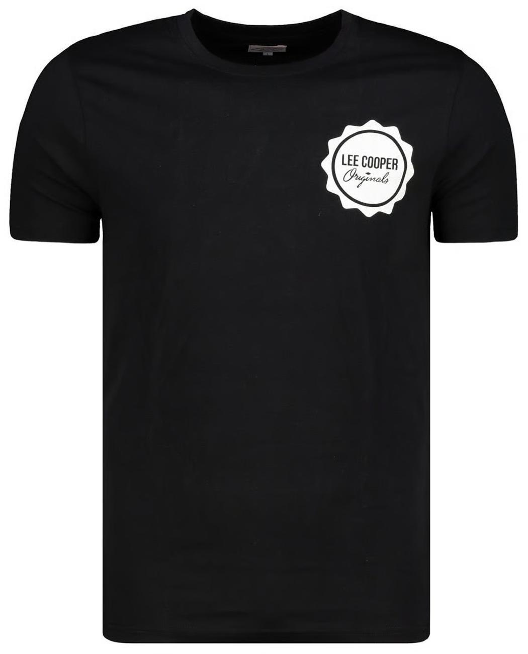 Футболка мужская Lee Cooper LCUMTEE08BLC M Черный (9911111148523)
