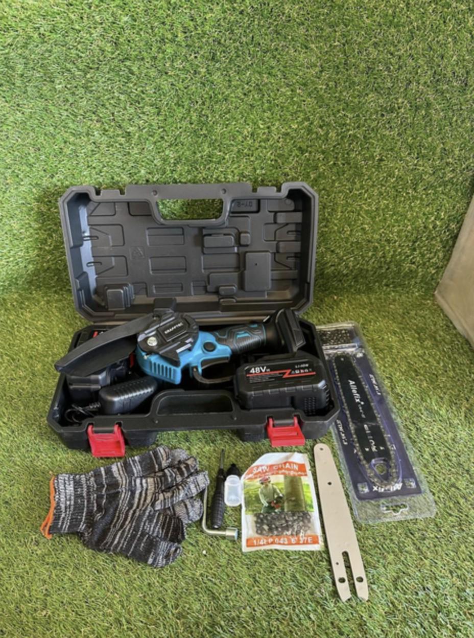 Мініпила акумуляторна Krafftec 48V 6 Ah 1200 Вт 2 х АКБ (30486380) - фото 7 Мініпила акумуляторна Krafftec 48V 6 Ah 1200 Вт 2 х АКБ (30486380) - фото 7