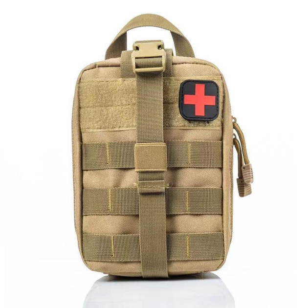 Подсумок-аптечка MOLLE 21х16х8 см Койот (2074)