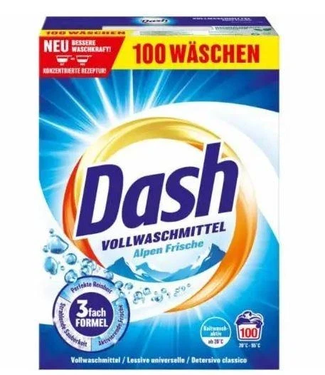Порошок для прання Dash Alpen Frische 5 кг 100 прань