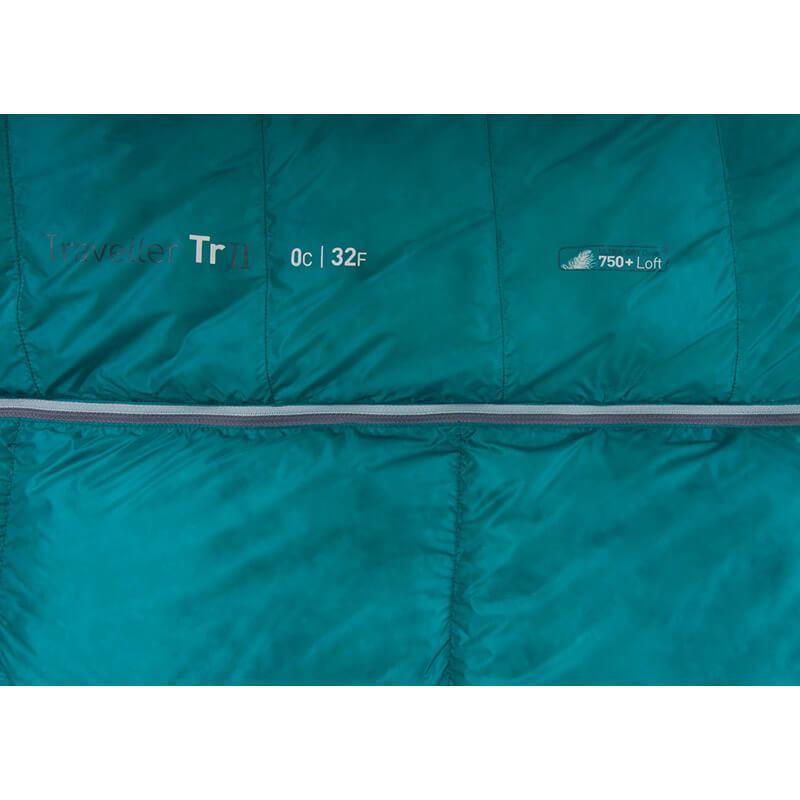 Спальный мешок Sea to Summit Traveller TR1 2019 Left Zip Regular Teal (STS ATR1-R) - фото 12